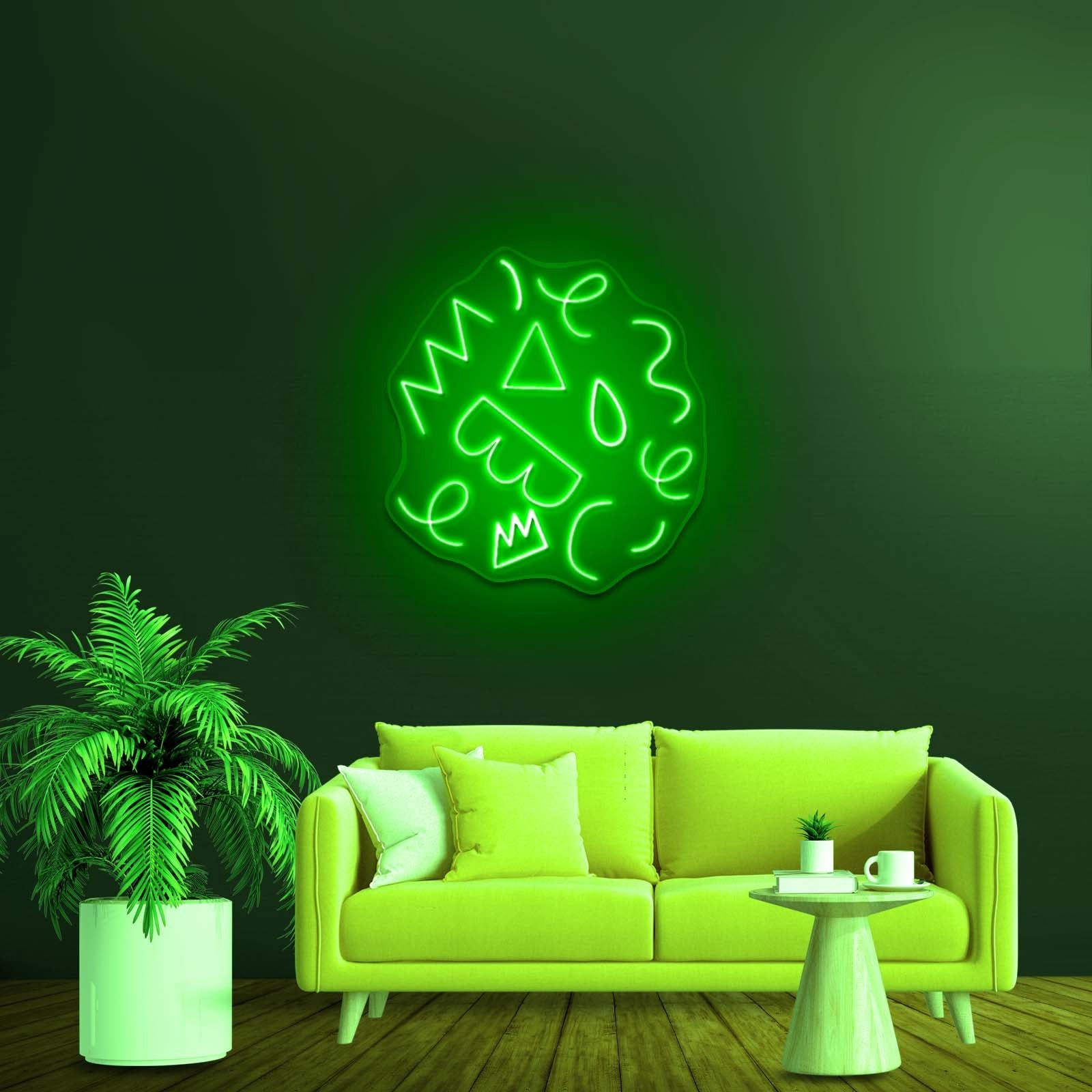 Shape Up Artistic Neon Signs Wall Art Led Signs - Shineneon