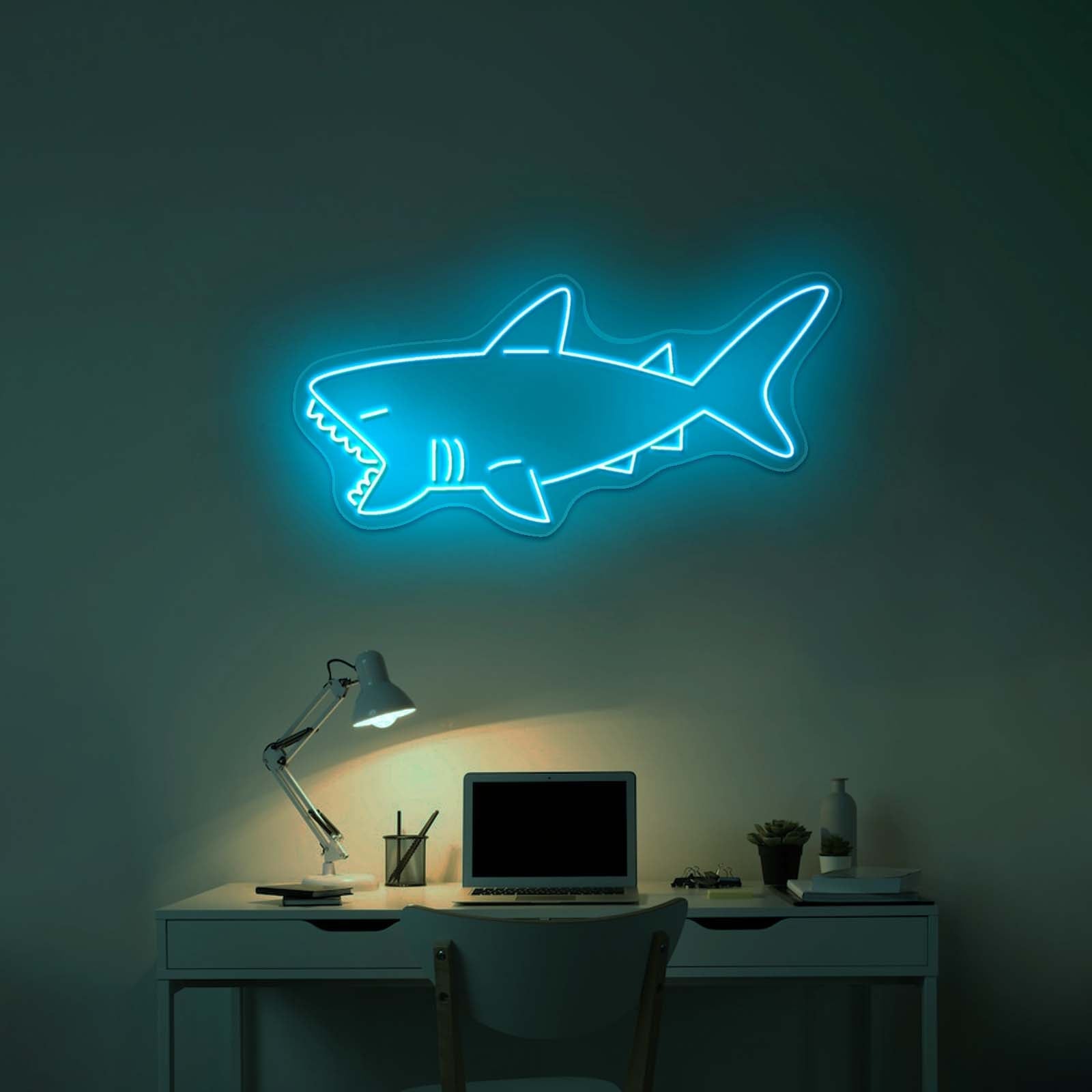 Shark Neon Signs Cute Led Signs - Shineneon