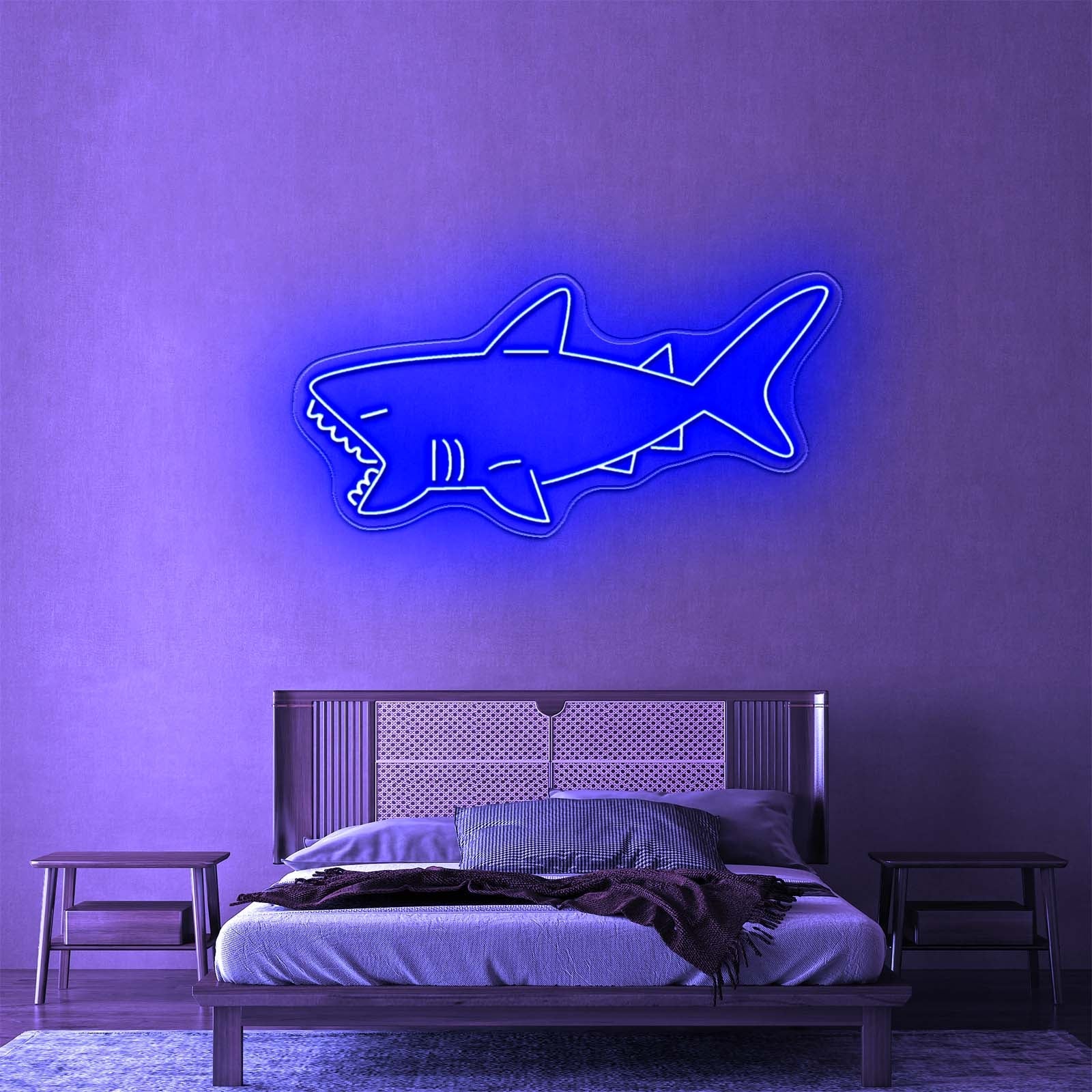 Shark Neon Signs Cute Led Signs - Shineneon