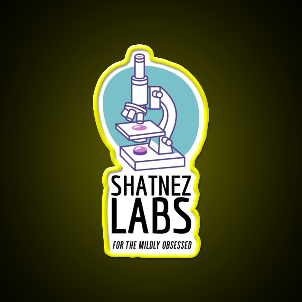 Shatnez Labs Jewish Religious Humor Man Cave Bar Led Neon Sign Rgb Color