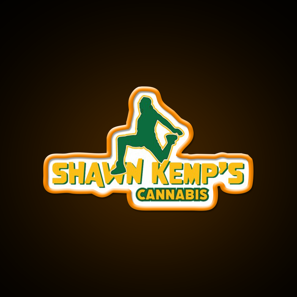 Shawn Kemps Hemp Inspired Green Leaf Led Neon Sign Rgb Color - LED neon sign view 6