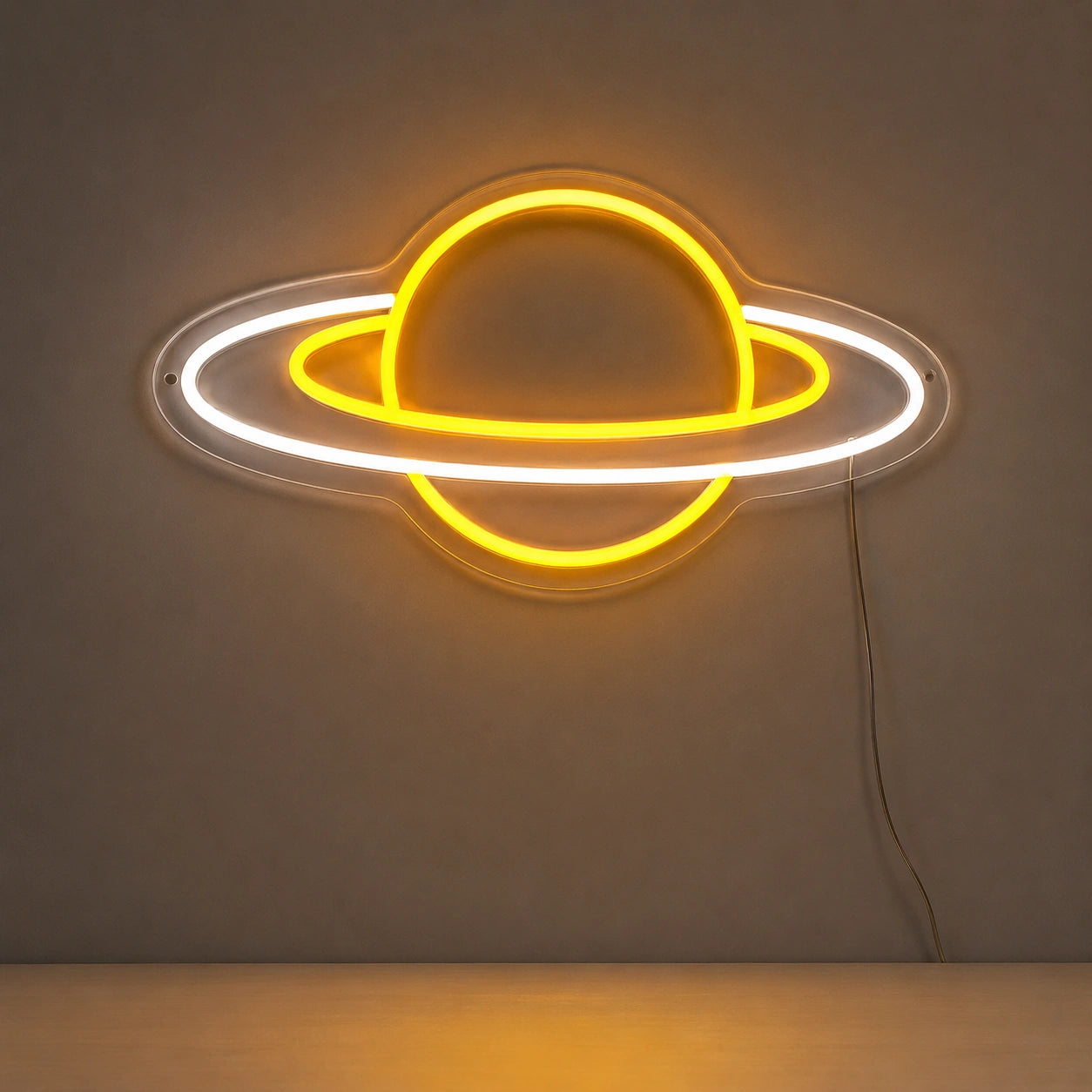 Shelf Saturn Neon Sign LED Neon Sign main product image