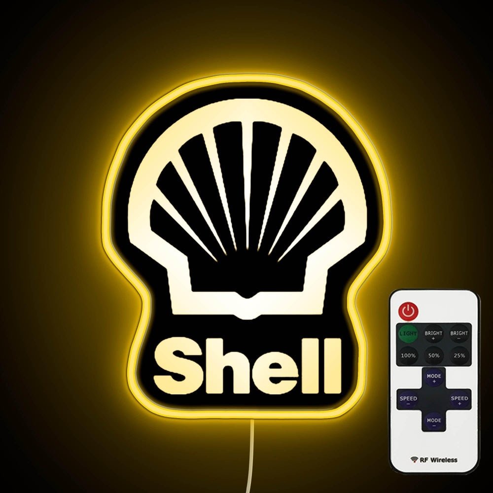 Shell Oil Logo Neon Sign - Shineneon