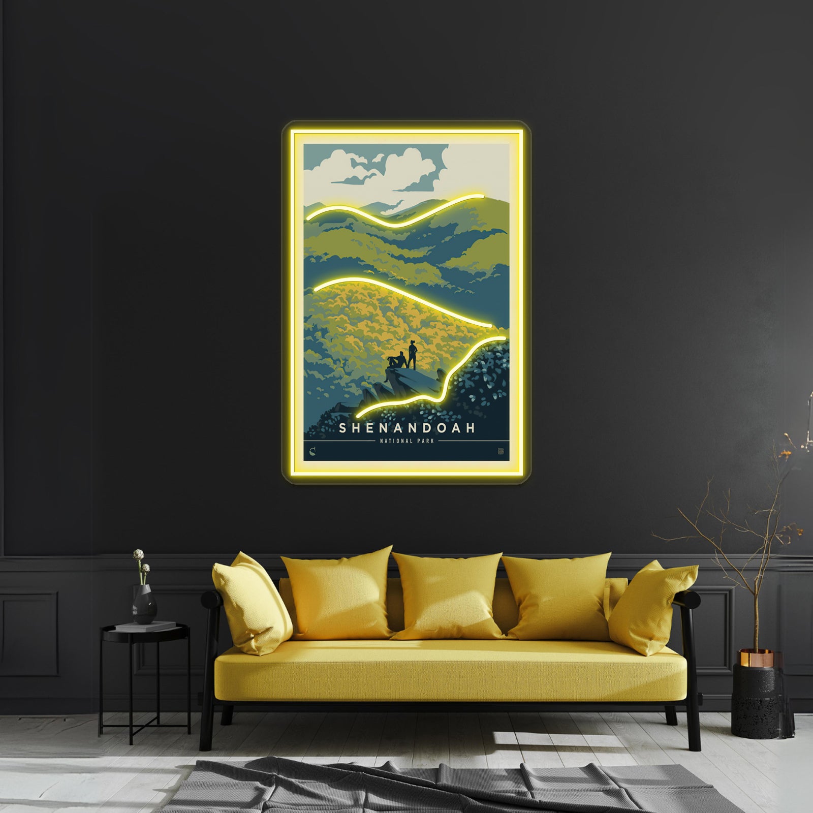 Shenandoah National Park Blue Ridge Travel Home Wall Decor Artwork Neon Signs | Shineneon