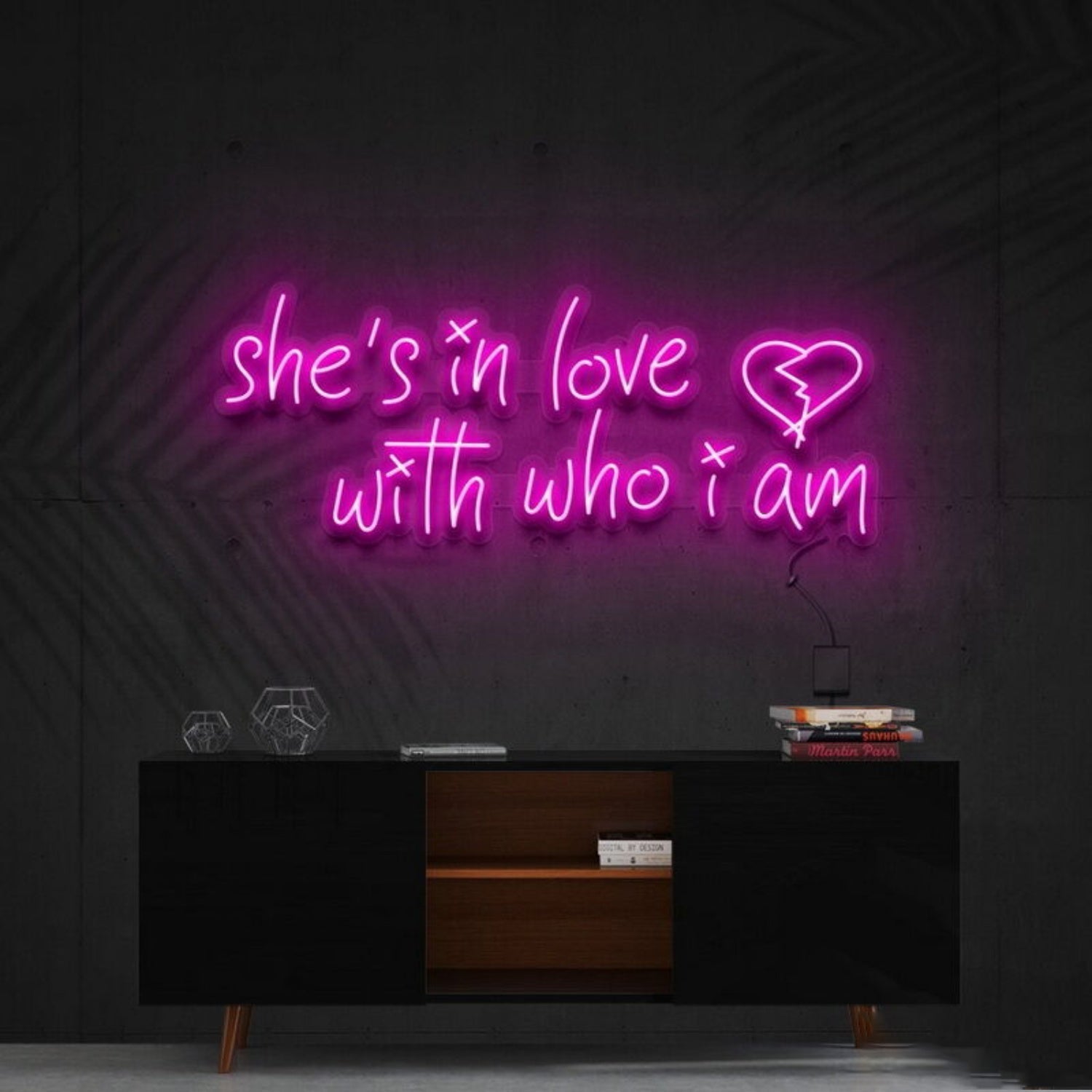 Shes In Love With Who I Am Led Neon Sign - Shineneon