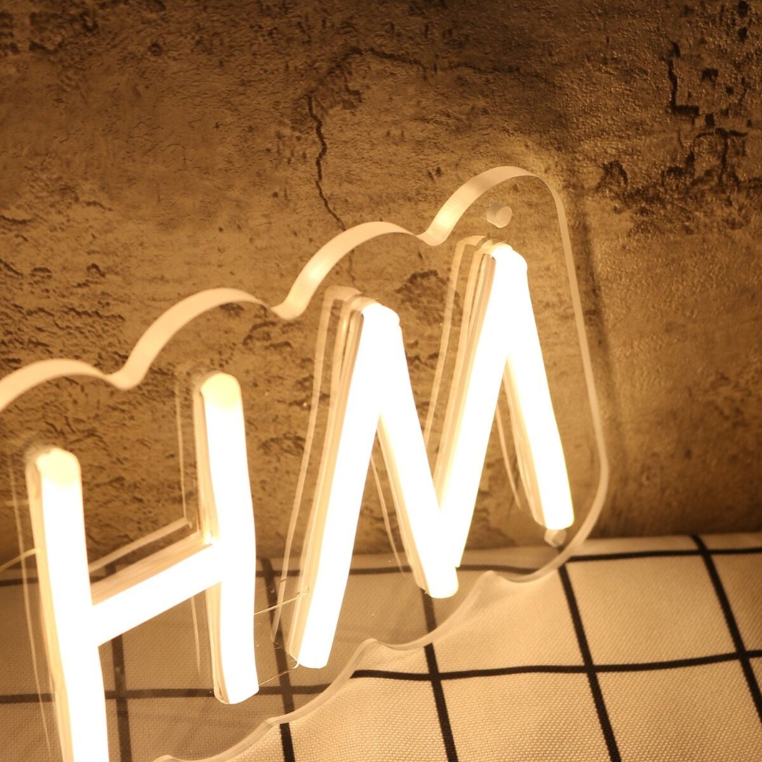 Shhm Yellow Led Neon Sign - Shineneon