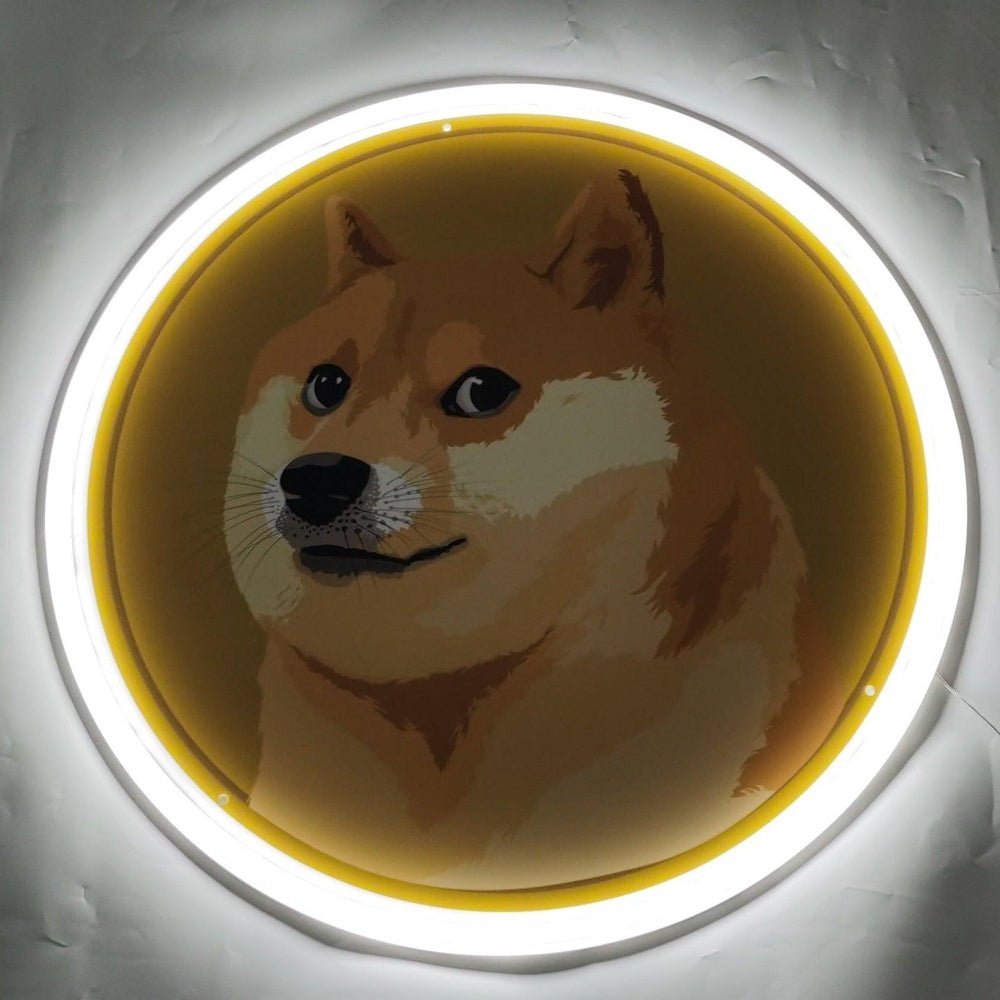 Shibe Doge Face Neon Sign - Shineneon