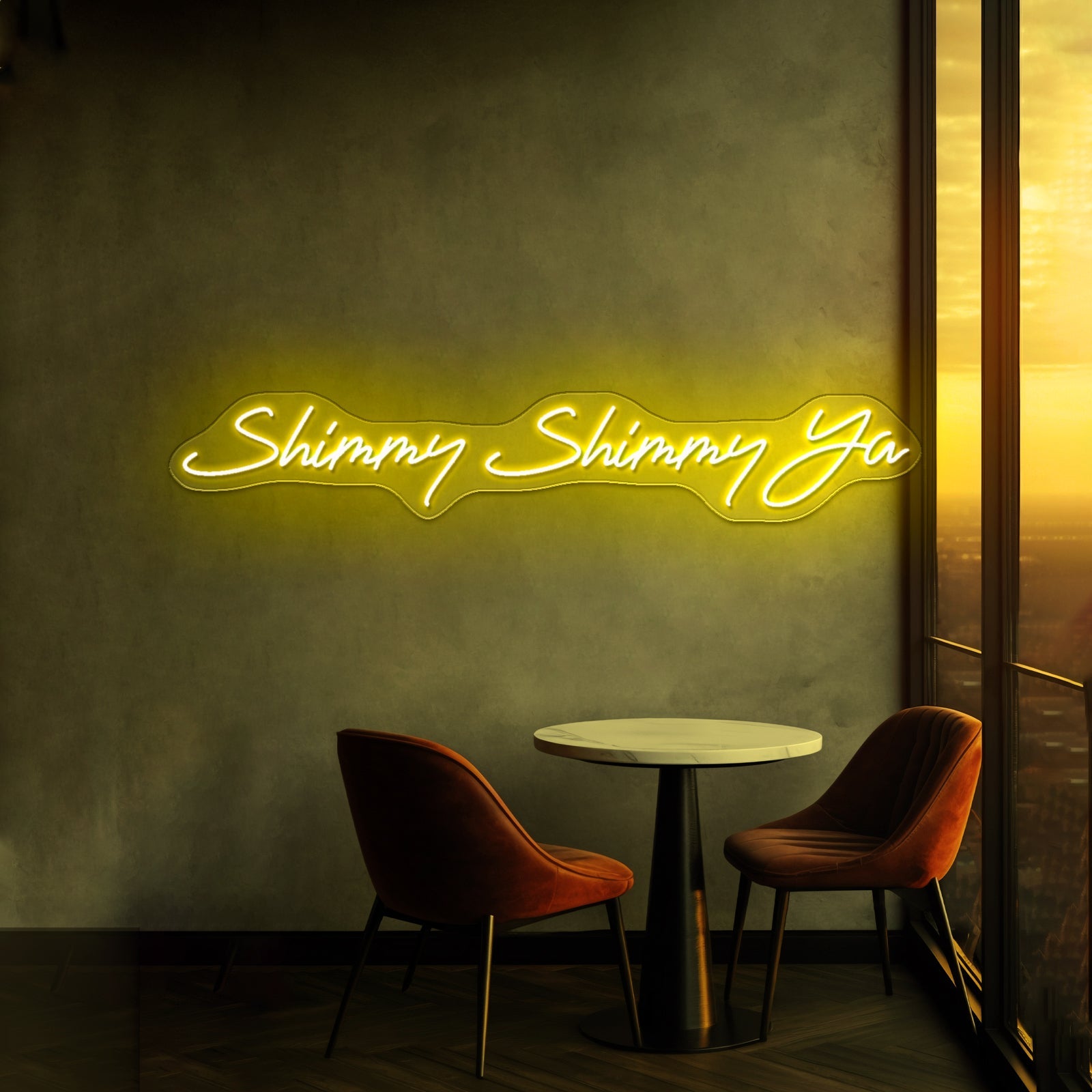 Shimmy Shimmy Ya Restaurant Wall Decor Neon Signs - Shineneon