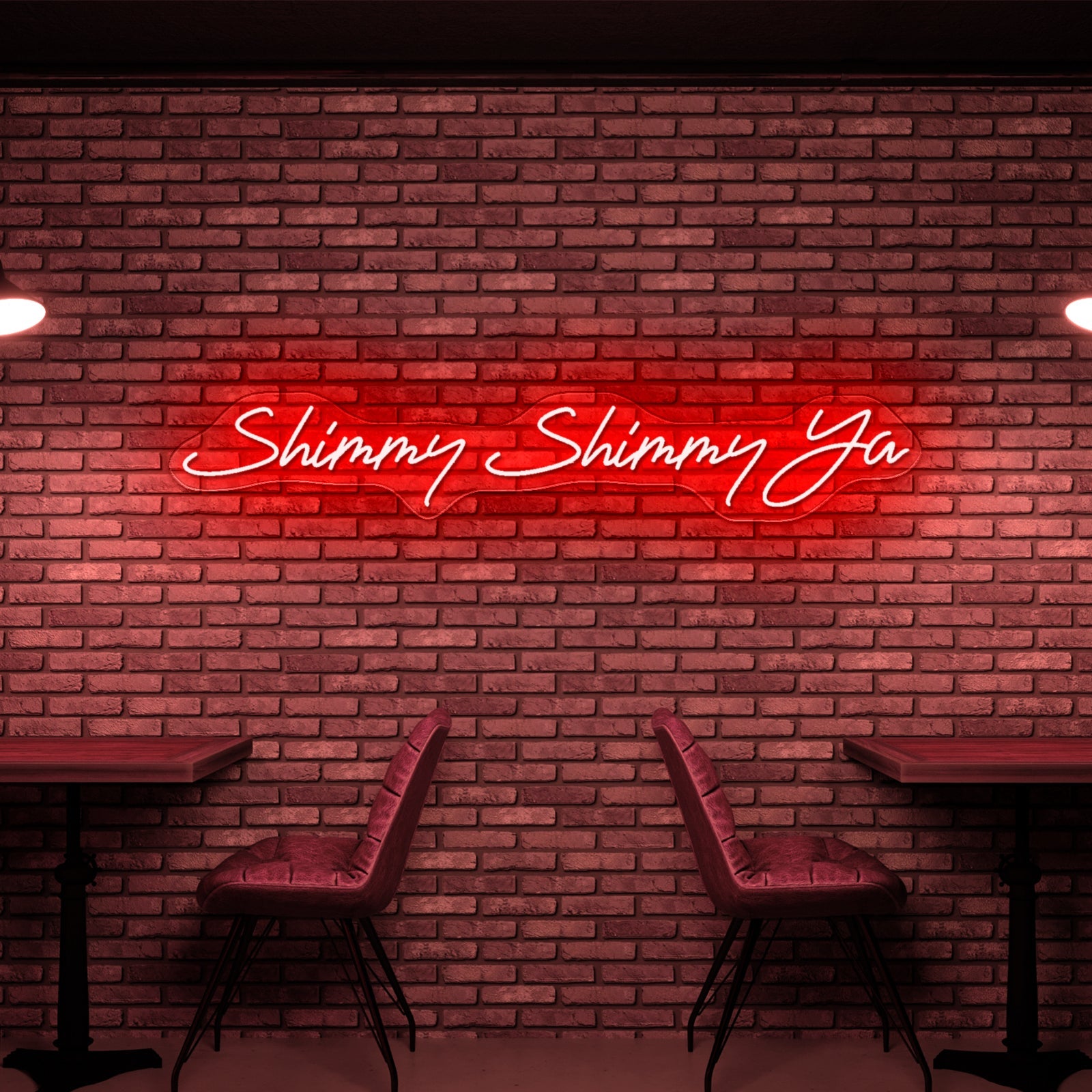 Shimmy Shimmy Ya Restaurant Wall Decor Neon Signs - Shineneon