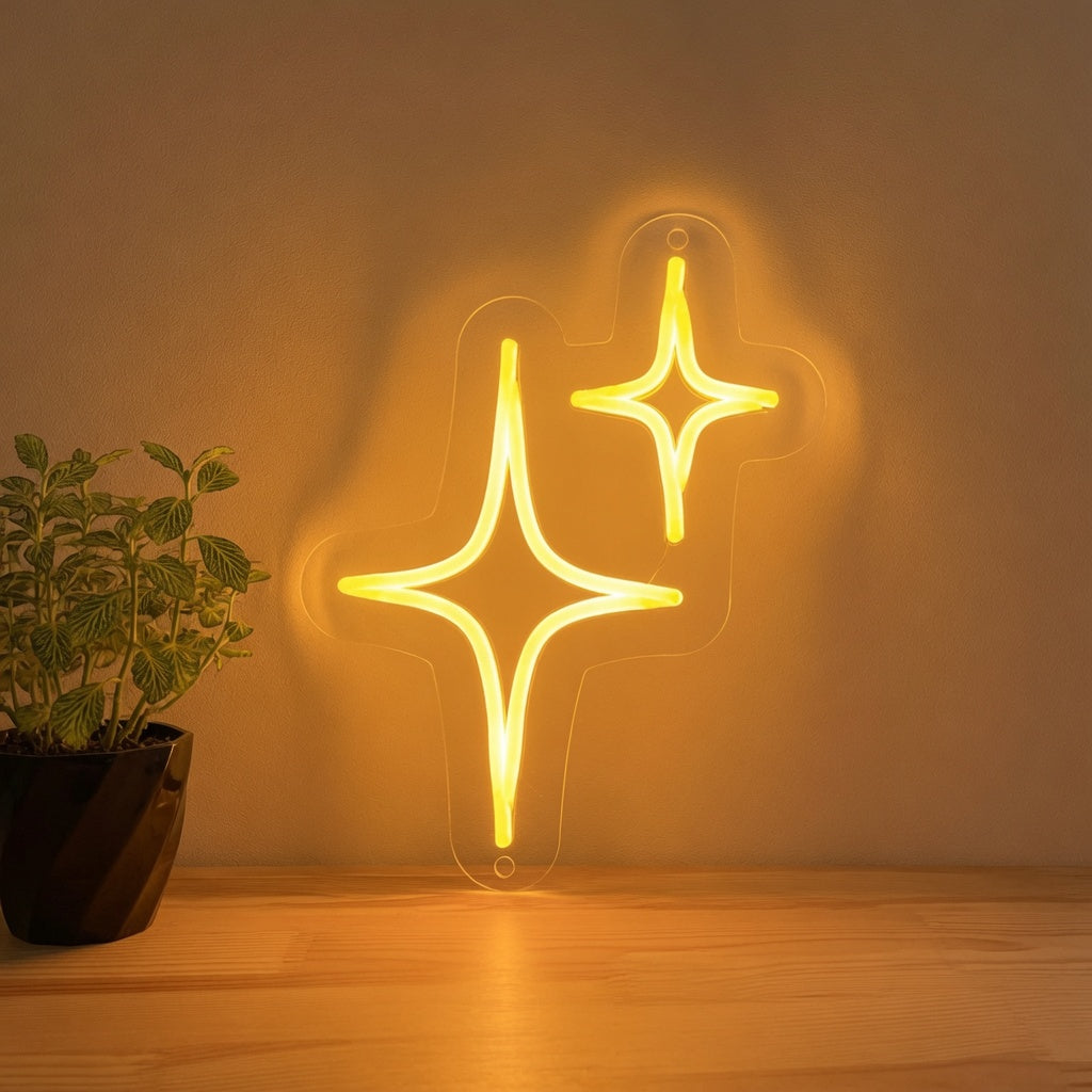 Shine Bright Bedroom LED Neon Sign - 01 Original Product Image