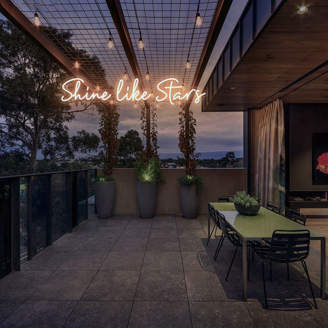 Shine Like Stars Led Sign Business Neon Sign - Shineneon