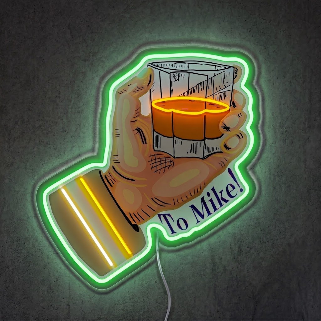 ShineNeon™ Beer Cheers Hand Neon Sign USB Power - Shineneon