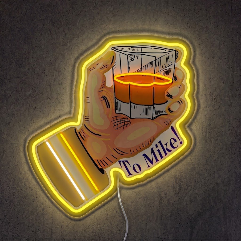 ShineNeon™ Beer Cheers Hand Neon Sign USB Power - Shineneon