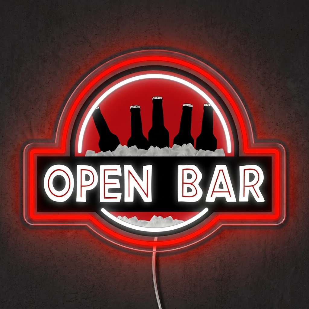 ShineNeon™ Classic Open Bar Retro Lounge Neon Sign USB Power - Shineneon