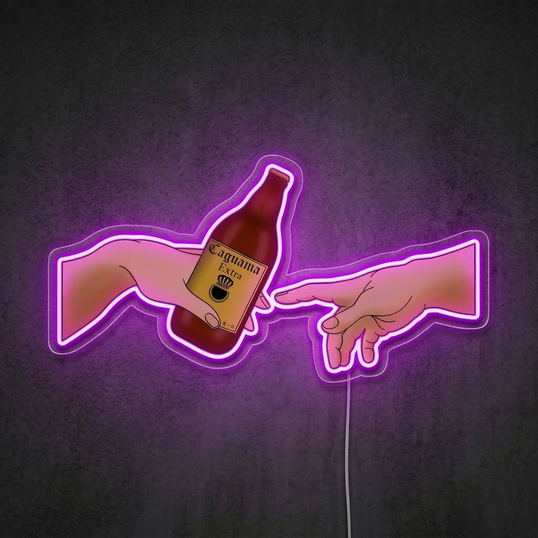 ShineNeon™ Creation of Beer Neon Sign Caguama Extra Art Decor for Home Bar USB Neon Sign - Shineneon