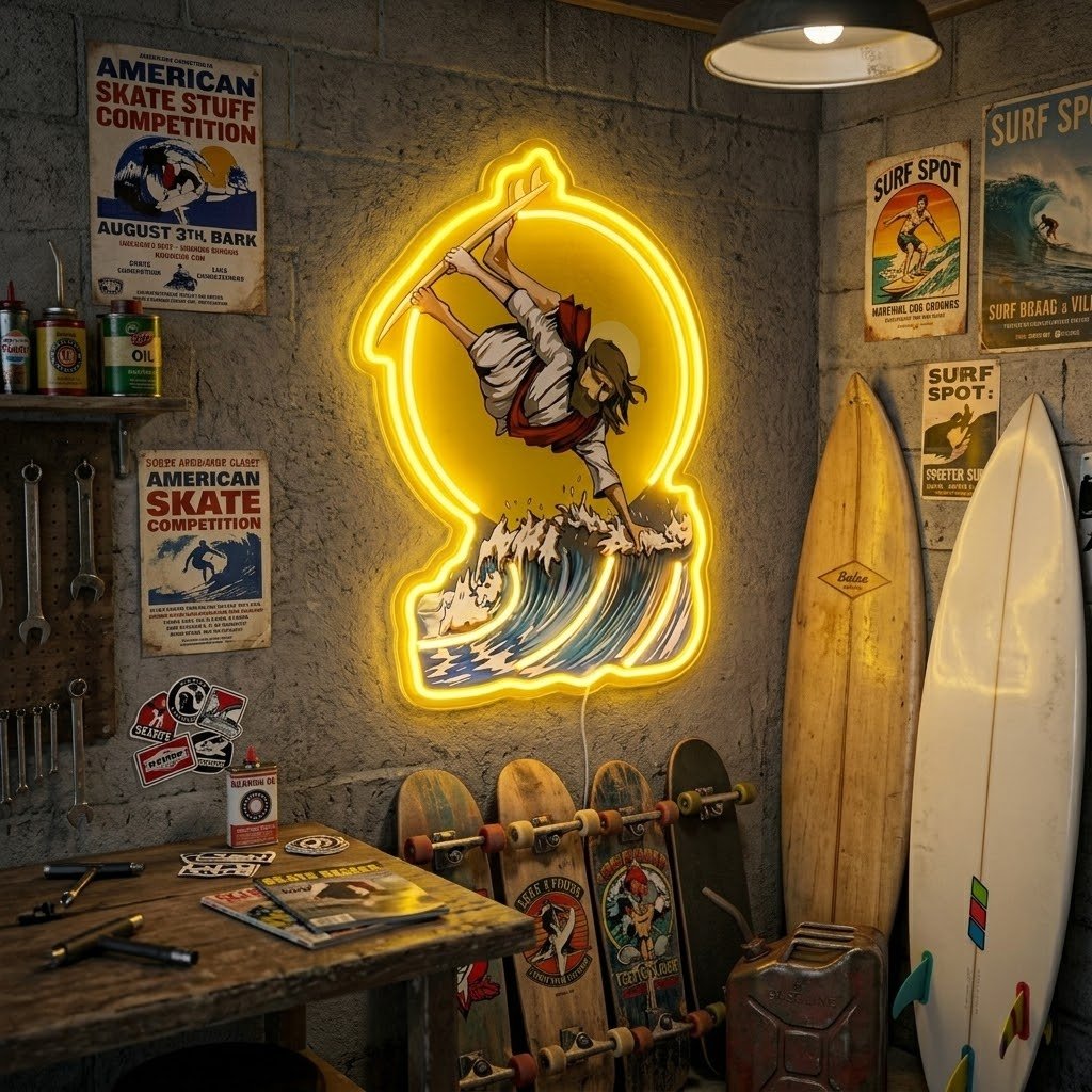 ShineNeon™ Eagle Catching Fish Neon Sign USB Power - Shineneon