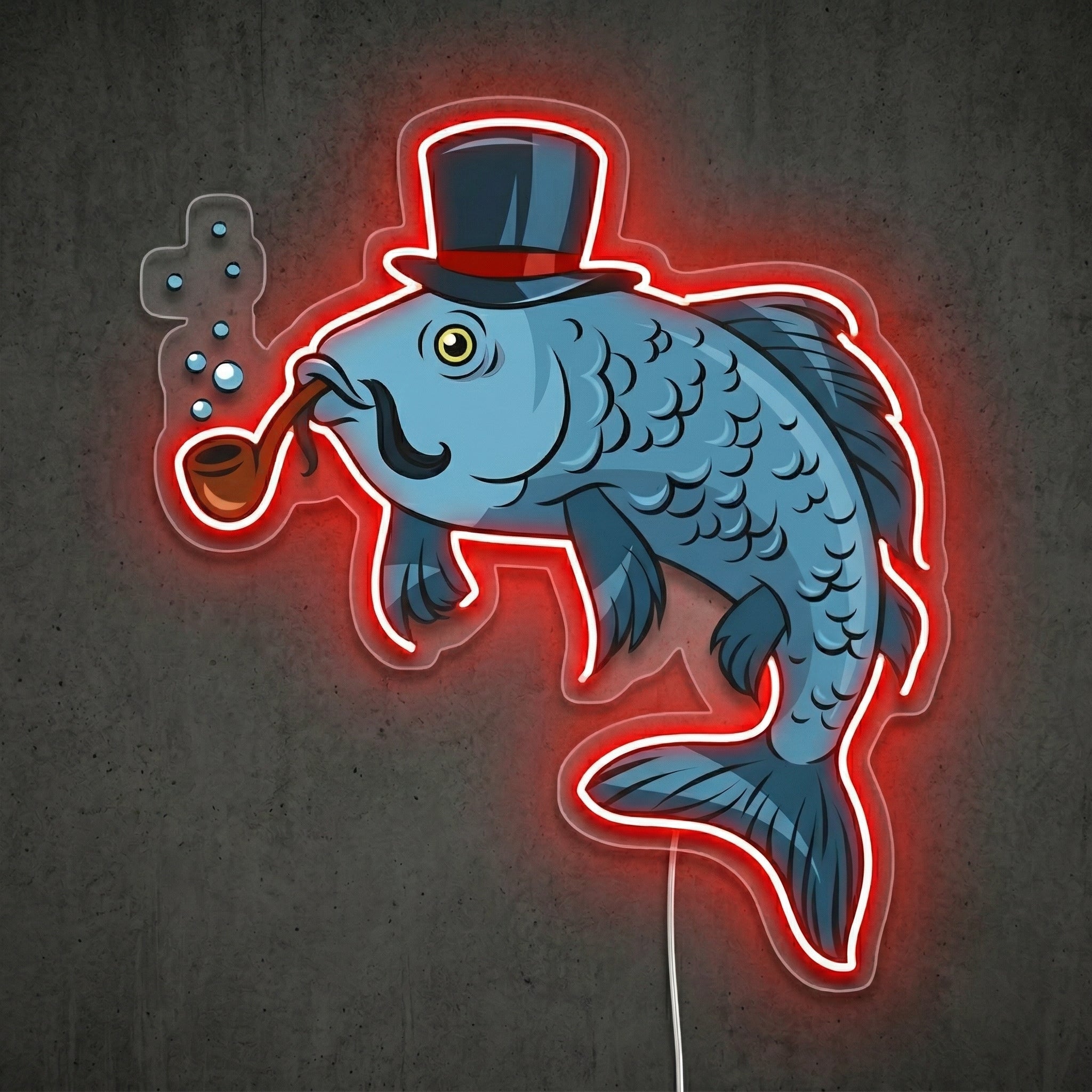 ShineNeon™ Gentleman Dolphin neon sign USB Power - Shineneon