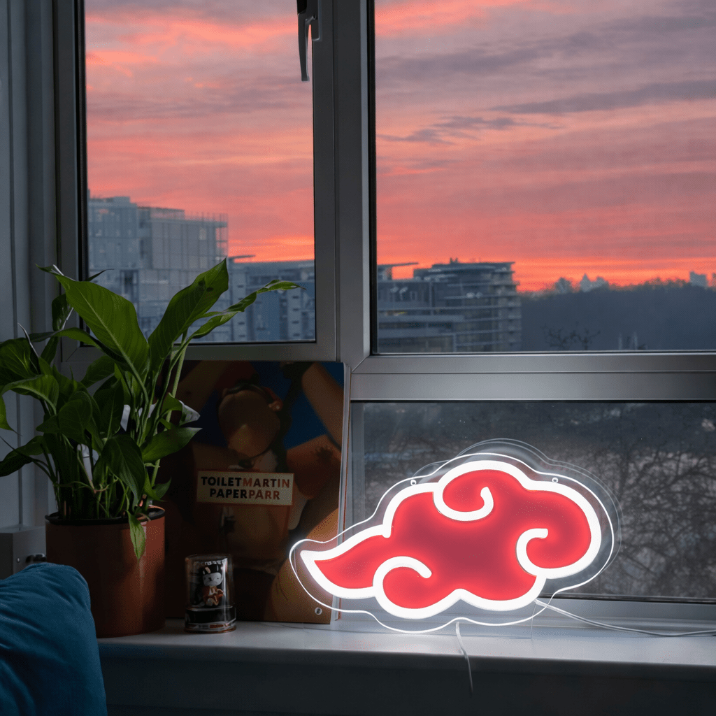 ShineNeon™ Red Cloud Neon Sign – Vibrant LED Wall Art for Modern Home & Studio Decor - Shineneon