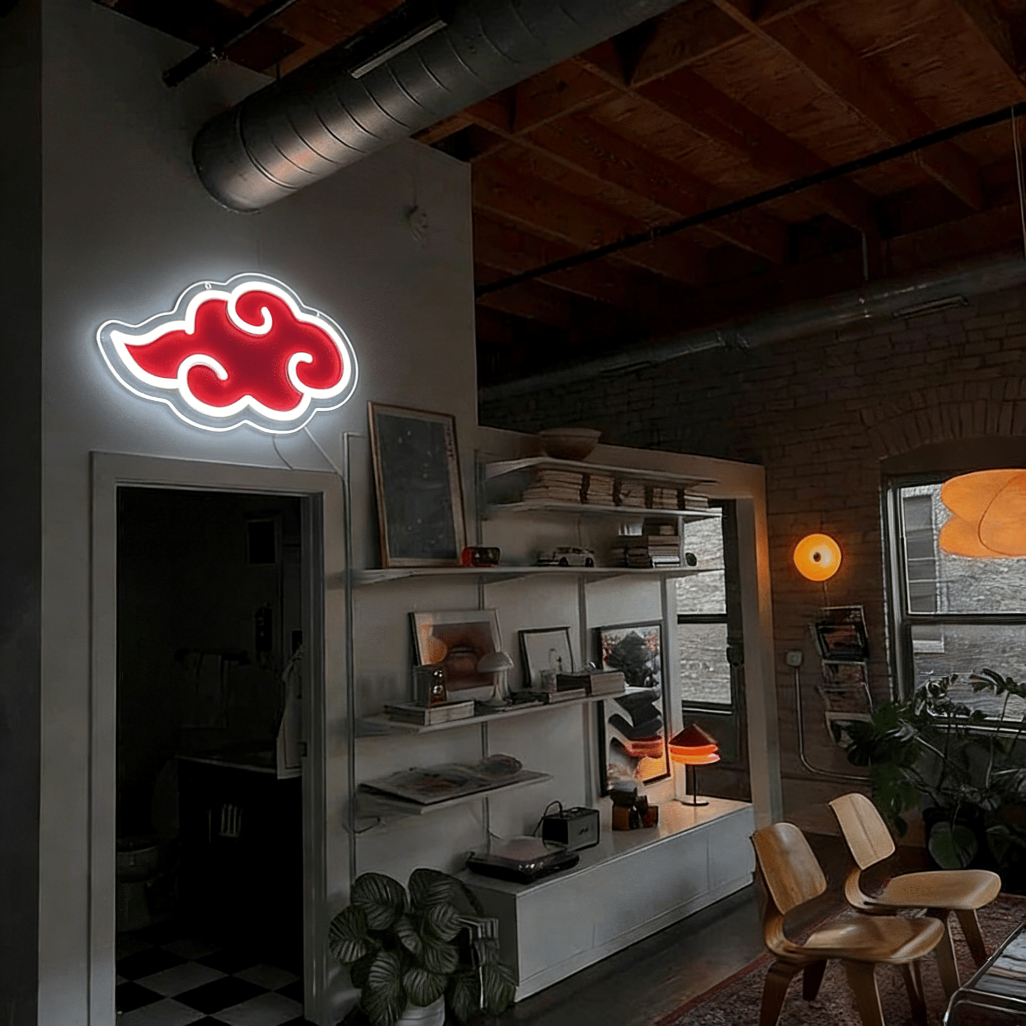 ShineNeon™ Red Cloud Neon Sign – Vibrant LED Wall Art for Modern Home & Studio Decor - Shineneon