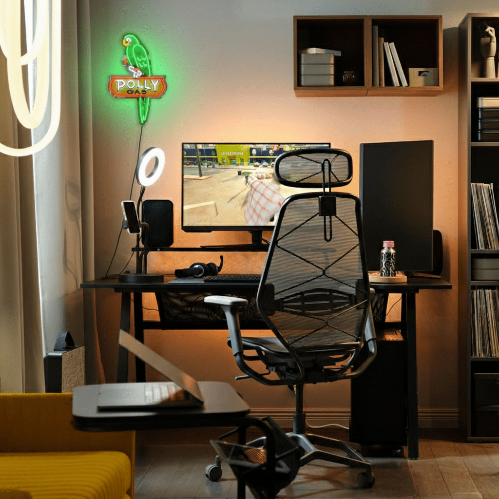 ShineNeon™ Retro Gas Station Parrot | Vintage Americana Garage Sign - Shineneon