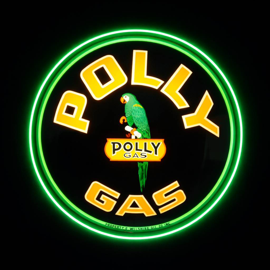 ShineNeon™ Vintage Parrot Gas Neon Sign | Retro Garage Decor & Man Cave Wall Art - Shineneon