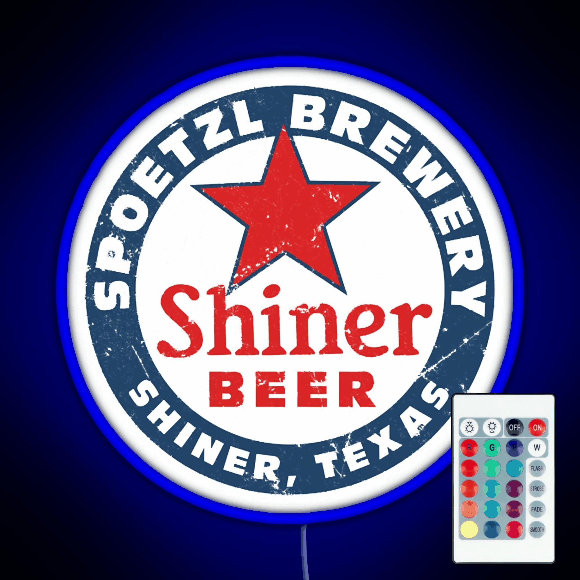 Shiner Beer Rgb Led Neon Sign Pop Wall Art