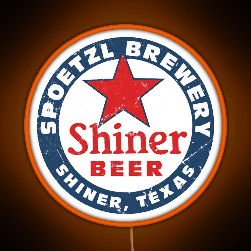 Shiner Beer Rgb Led Neon Sign Pop Wall Art - Shineneon