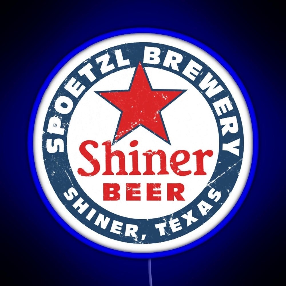 Shiner Beer Rgb Led Neon Sign Pop Wall Art - Shineneon