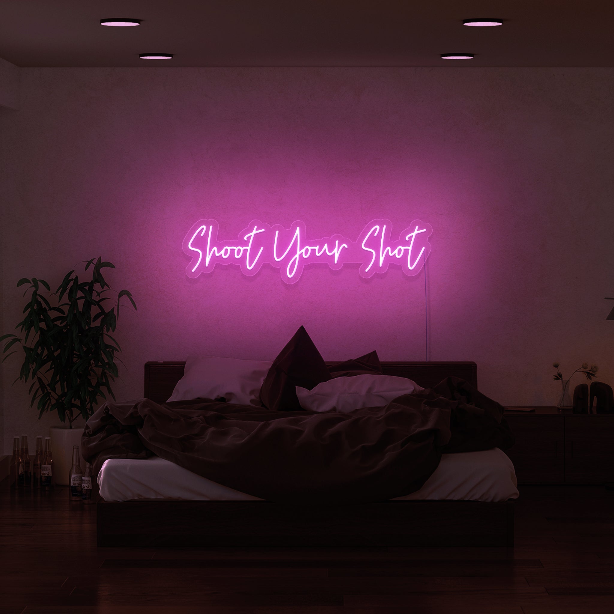 Shoot Your Shot Led Neon Sign | Shineneon
