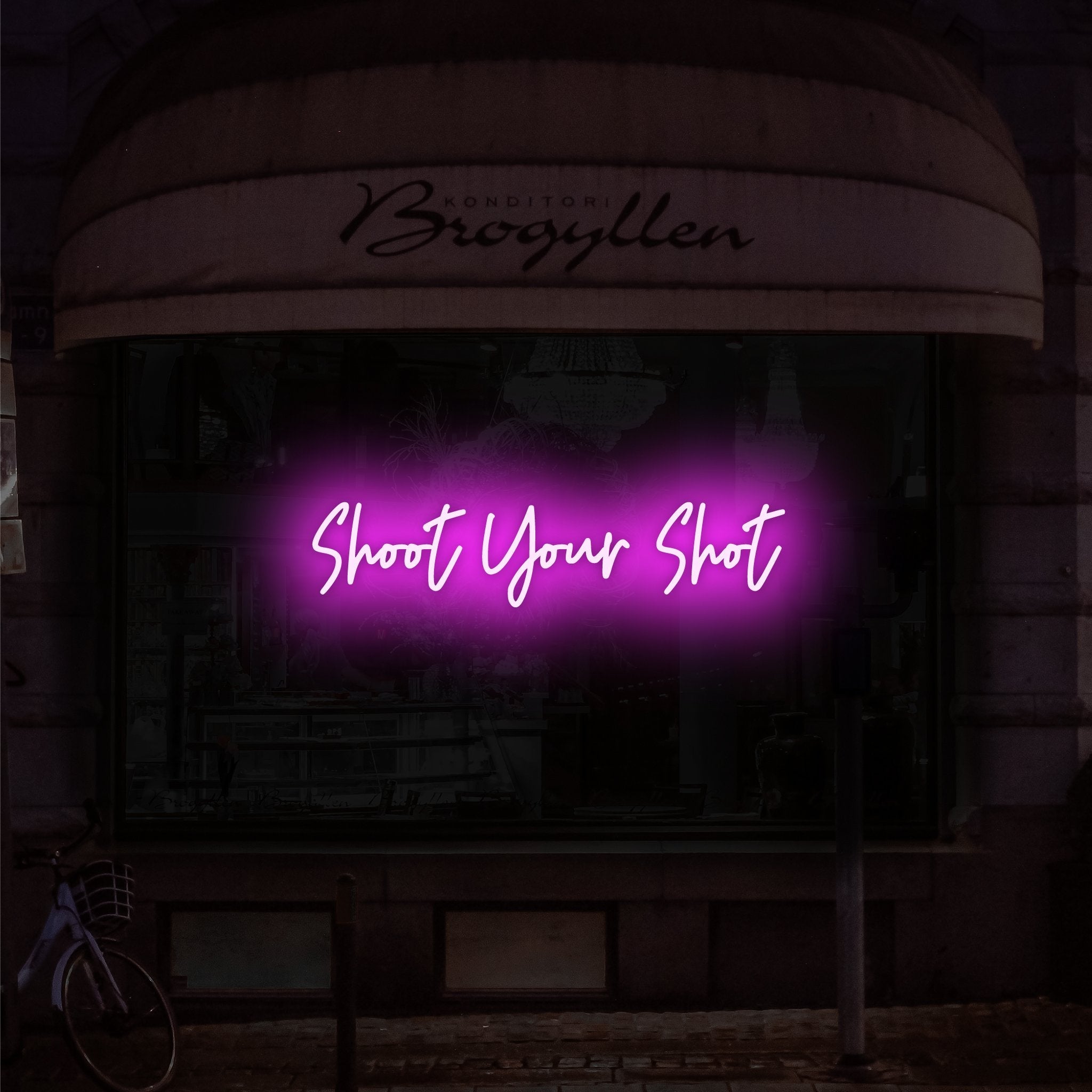 Shoot Your Shot Led Neon Sign | Shineneon