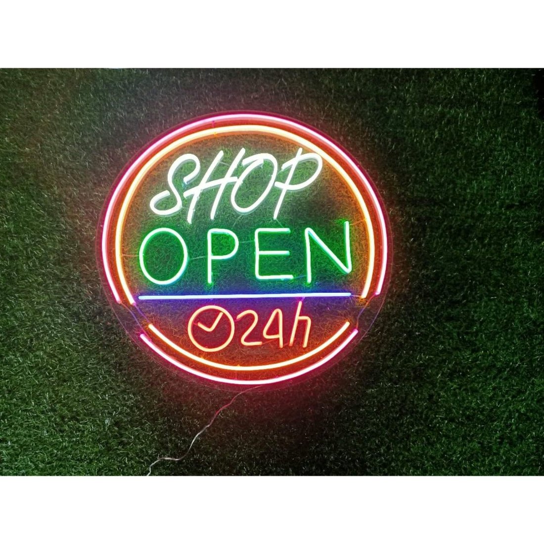 Shop Open 24h Led Sign Business Neon Sign - Shineneon