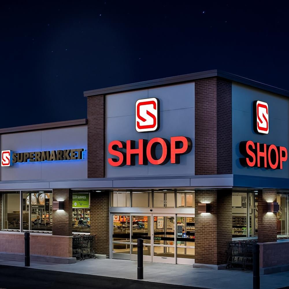 Shop With Logo 3D Frontlit Letters Metal Led Sign - Shineneon