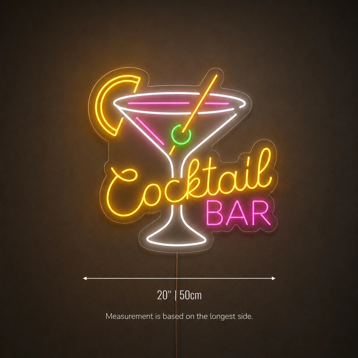 Shot Bar Neon Sign LED Neon Sign size image