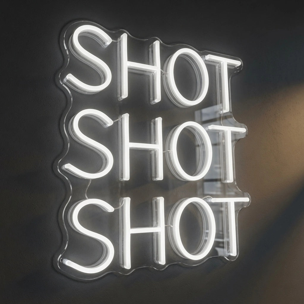 Shot LED Neon Sign - 04 Size Image