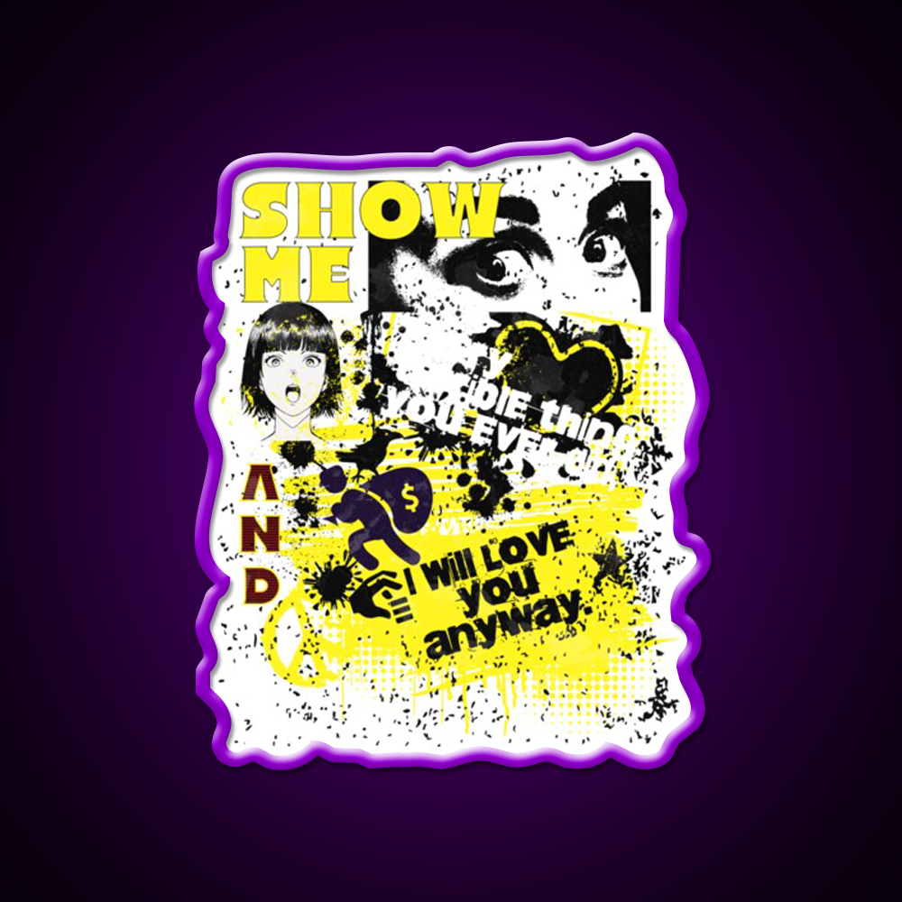 Show Me Every Little Thing That You Ever Did Man Cave Bar Led Neon Sign Rgb Color