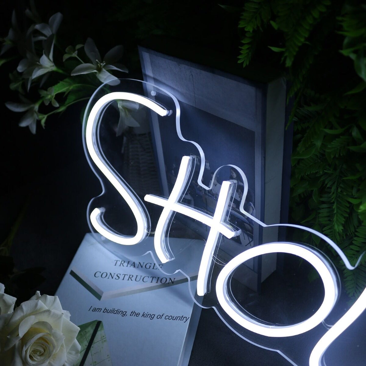 Show Time White Neon Sign | Shineneon