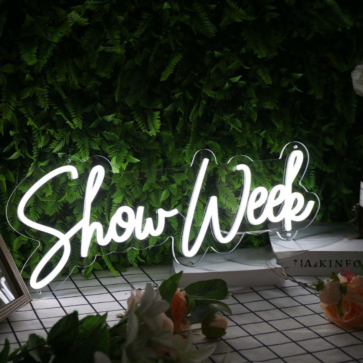 Show Week White Led Neon Sign - Shineneon