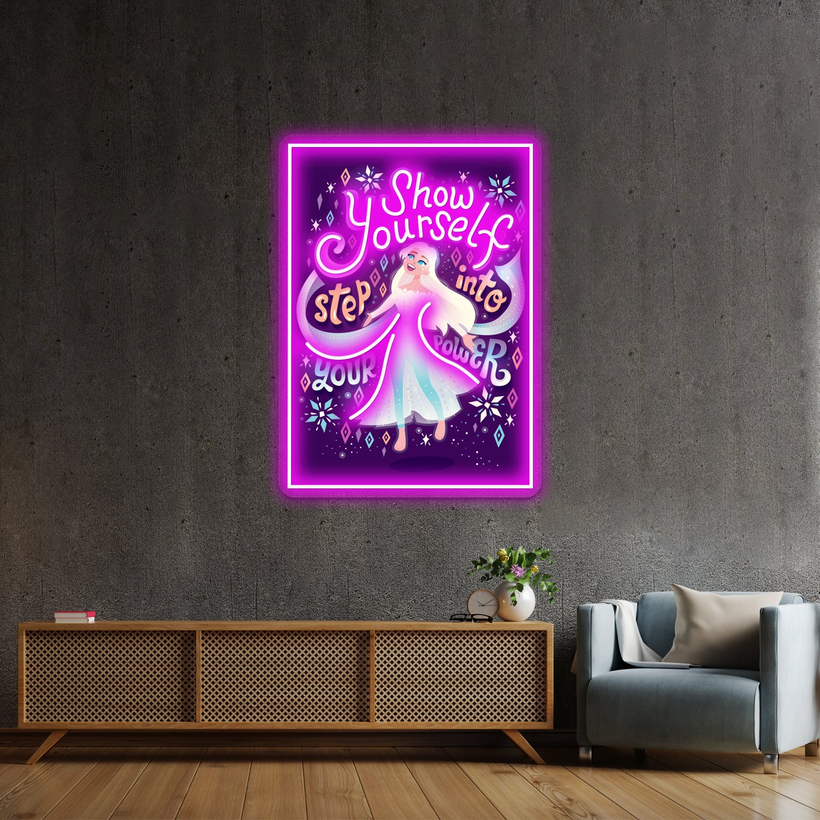 Show Yourself Artwork Custom Led Signs | Shineneon