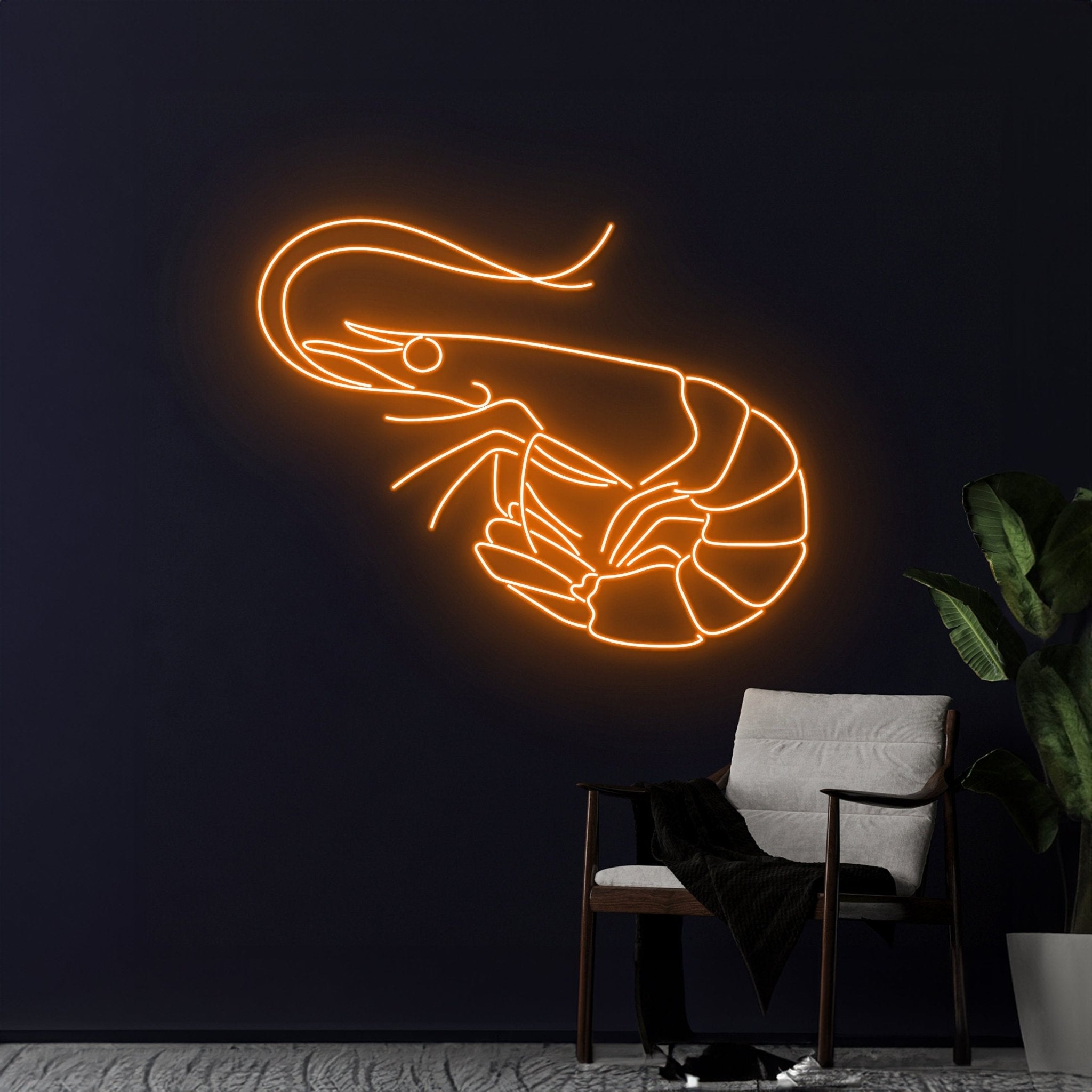 Shrimp Neon Sign - Shineneon