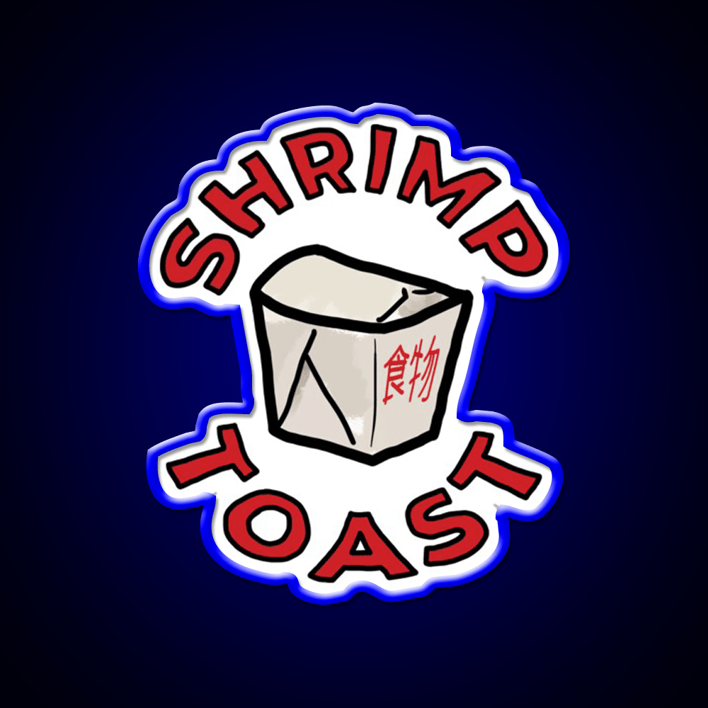 Shrimp Toast Led Neon Sign Chinese Food Rgb Color - Shineneon
