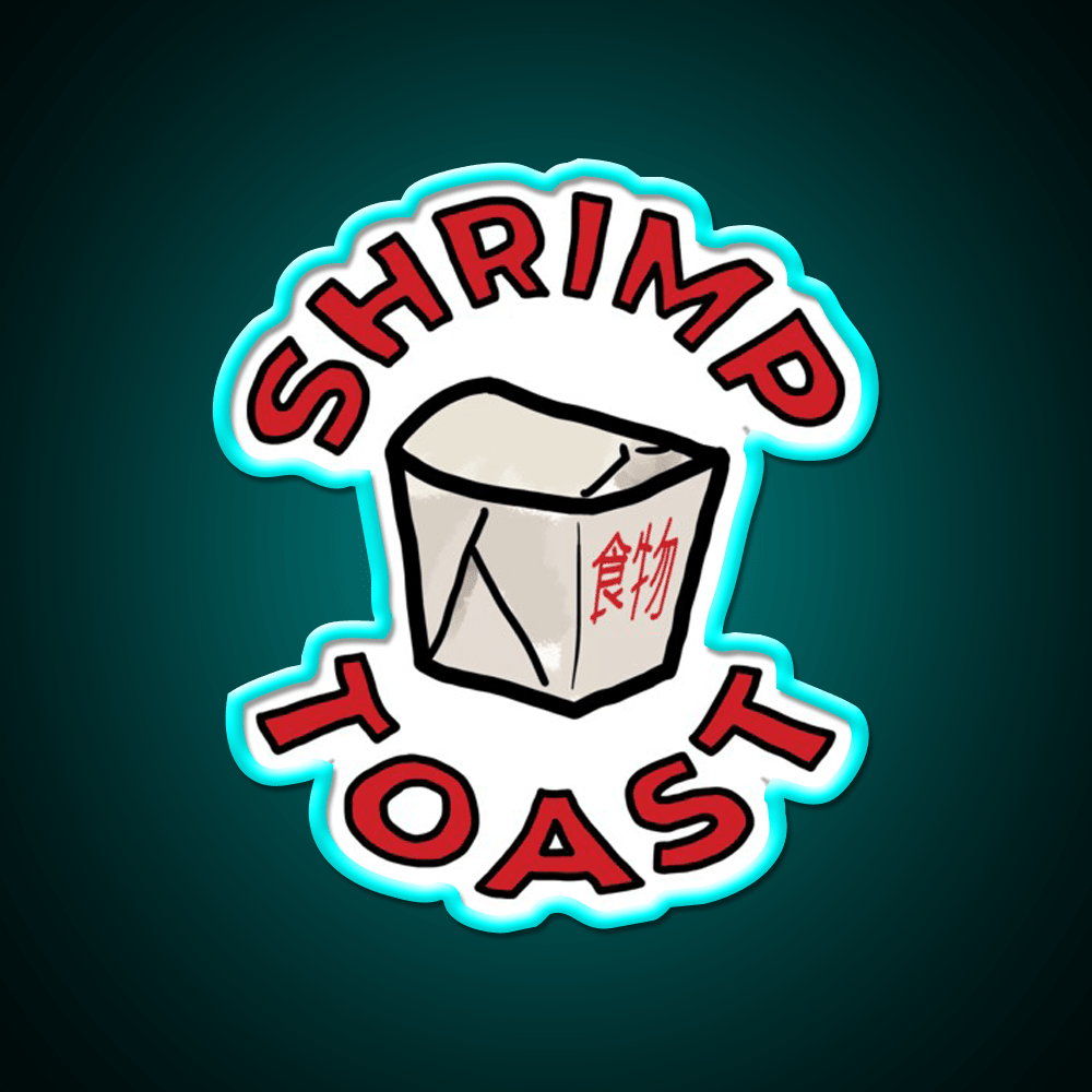 Shrimp Toast Led Neon Sign Chinese Food Rgb Color - Shineneon