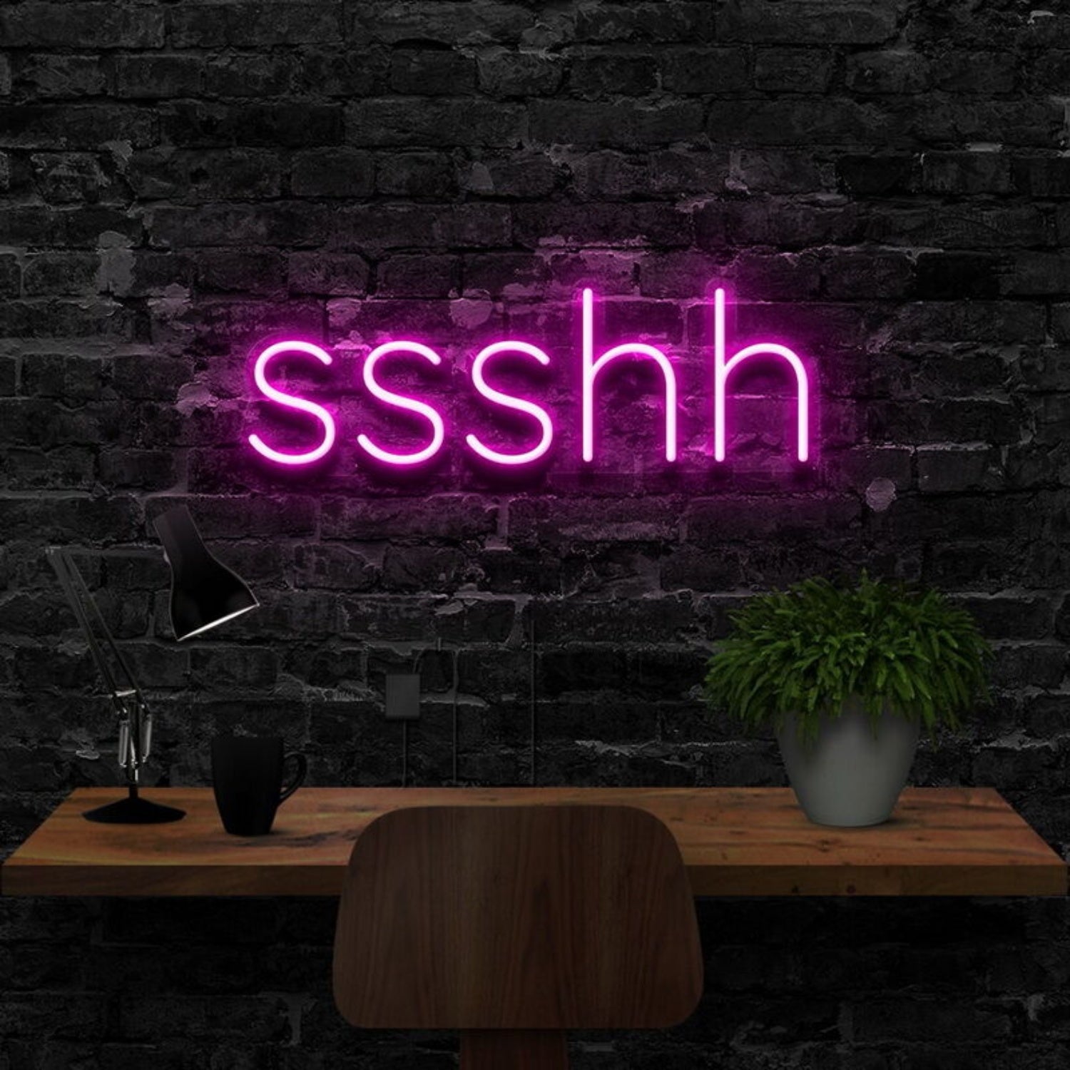Shush Led Neon Sign For Playful And Quiet Spaces | Shineneon