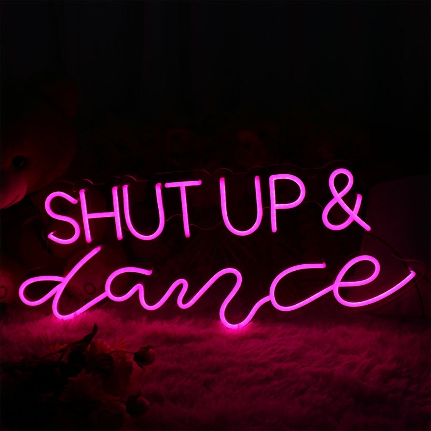 Shut Up And Dance Led Neon Sign - Shineneon