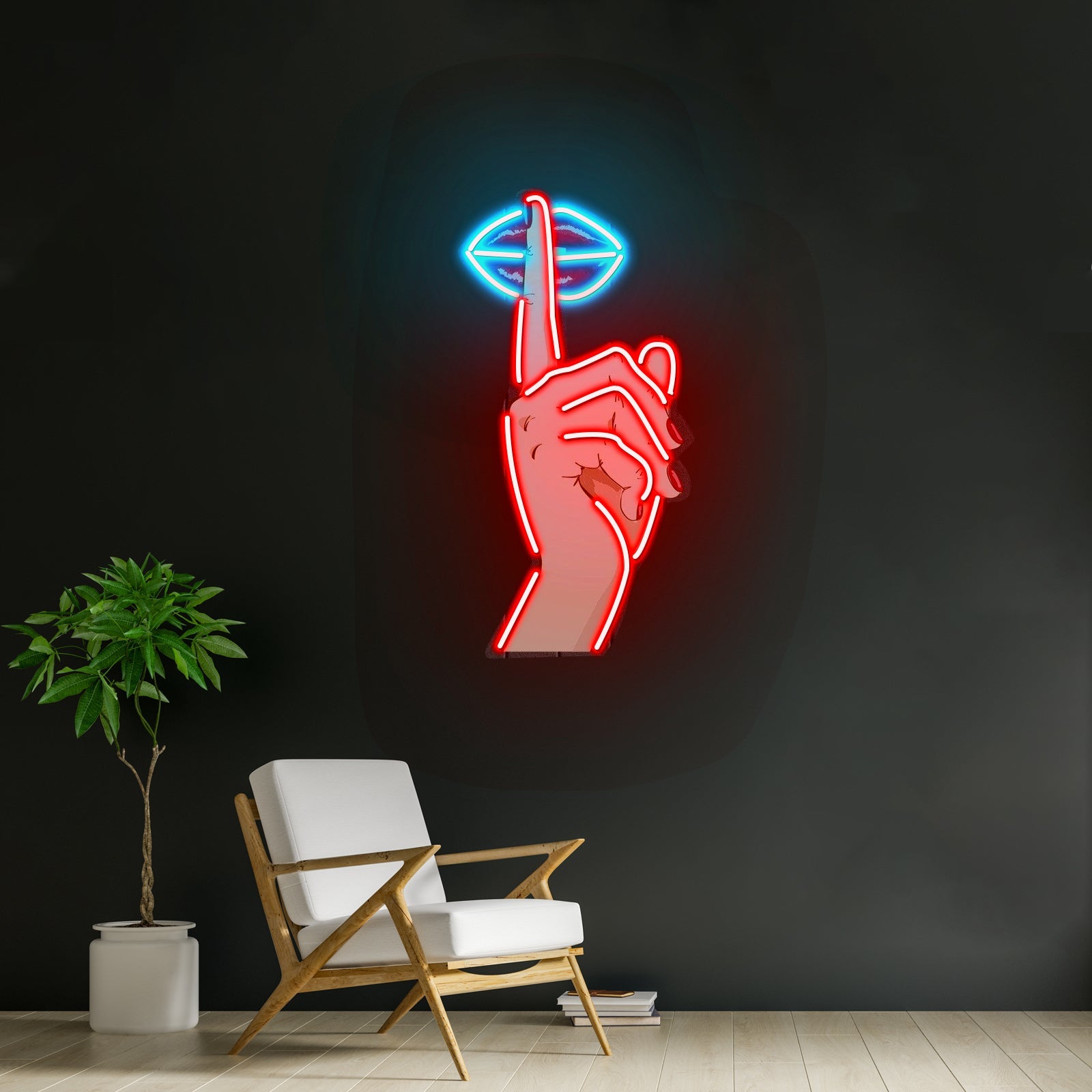 Shut Up Custom Led Signs Artwork For Sale - Shineneon
