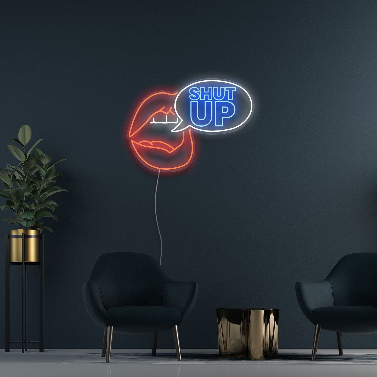 Shut Up Custom Neon Light Sign | Shineneon