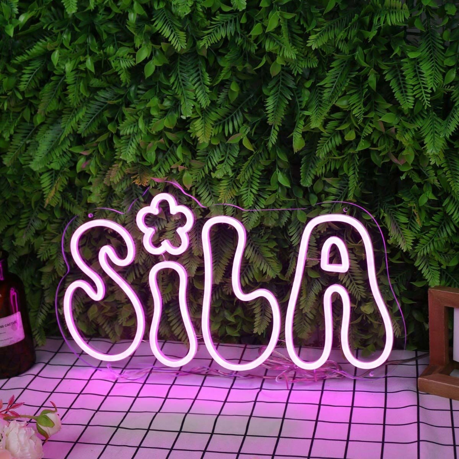 Sila Purple Led Neon Sign - Shineneon