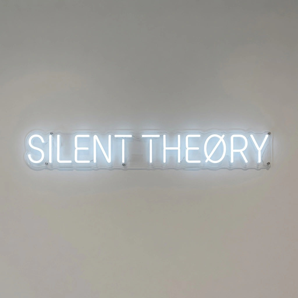 Silent Theory LED Neon Sign - 04 Size Image