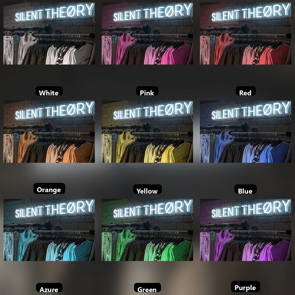 Silent Theory LED Neon Sign - Shineneon