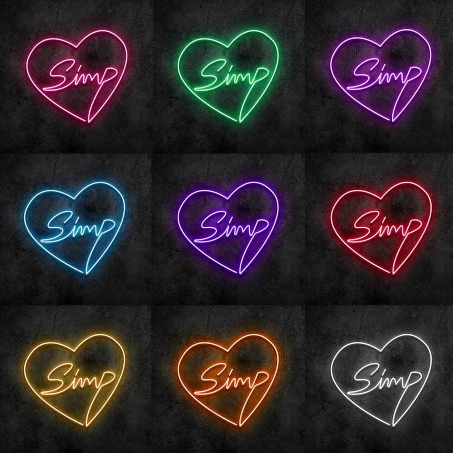 Simp Neon Sign | Shineneon