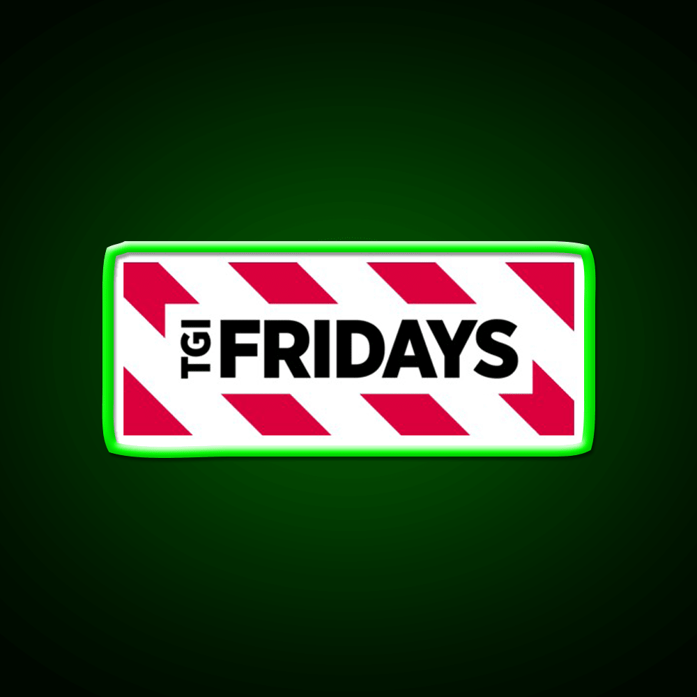 Simple Thanks God Tgi Friday Fast Food Led Neon Sign For Burger Place Rgb Color - Shineneon